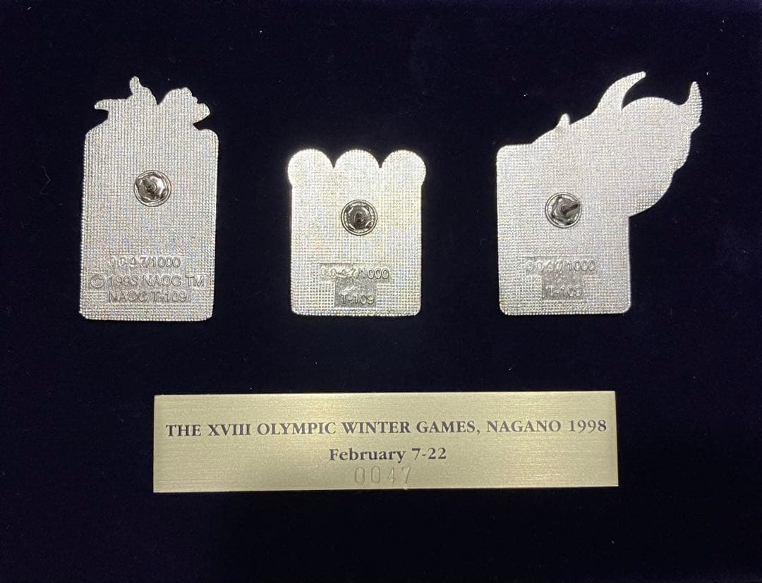 1998長野オリンピック ピンバッジ/IBM 3 pin set - メルカリ