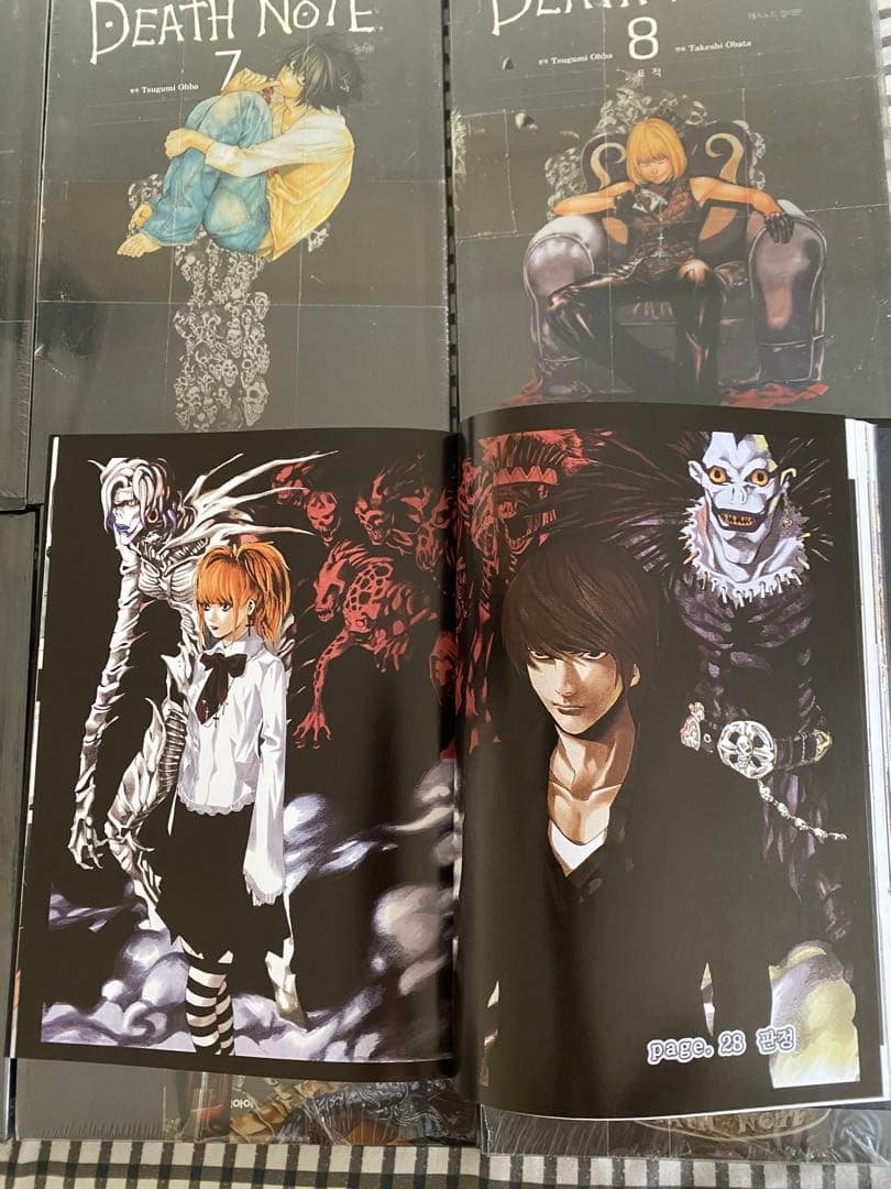 美品】韓国語 デスノート カラープレート 全巻 漫画 - メルカリ