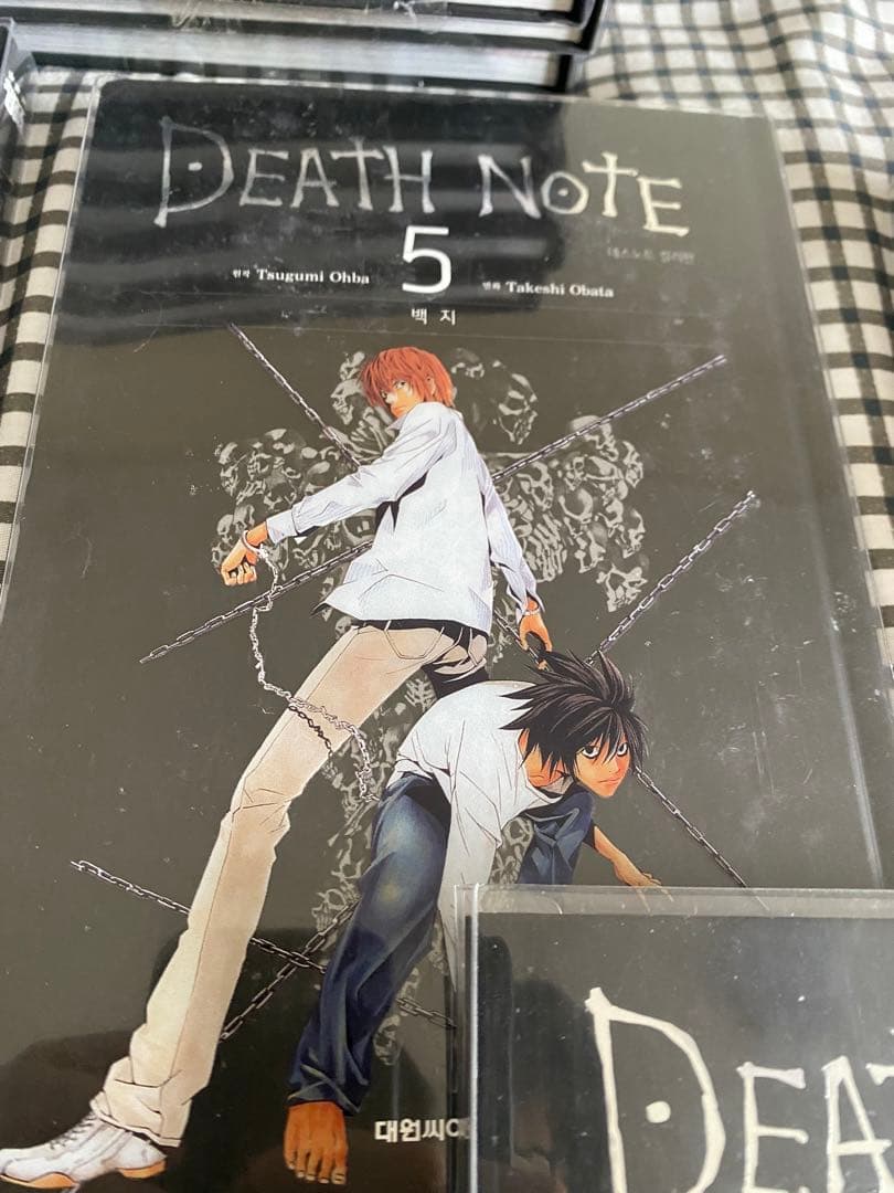美品】韓国語 デスノート カラープレート 全巻 漫画 - メルカリ