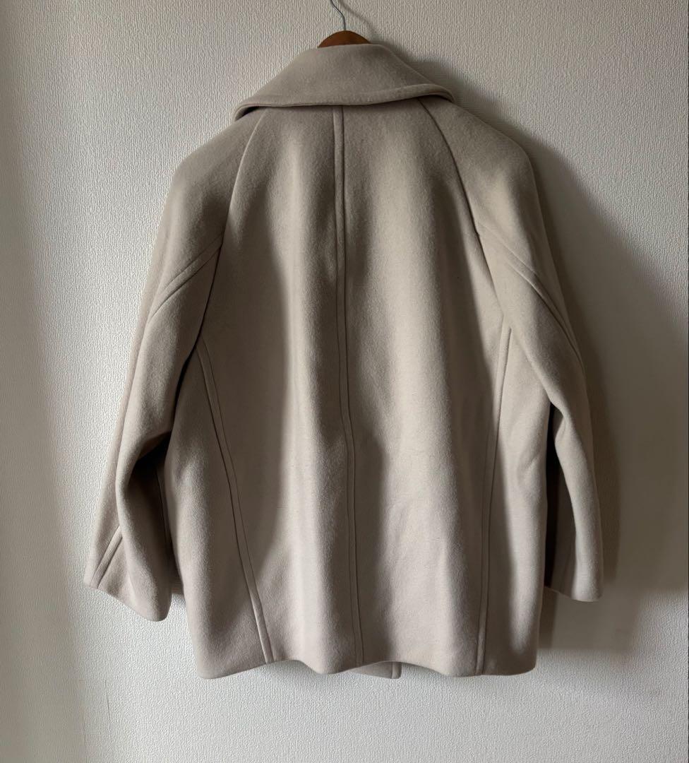 未使用に近い】リヴドロワ 2024年 ラグランPコート ベージュ 36 - メルカリ