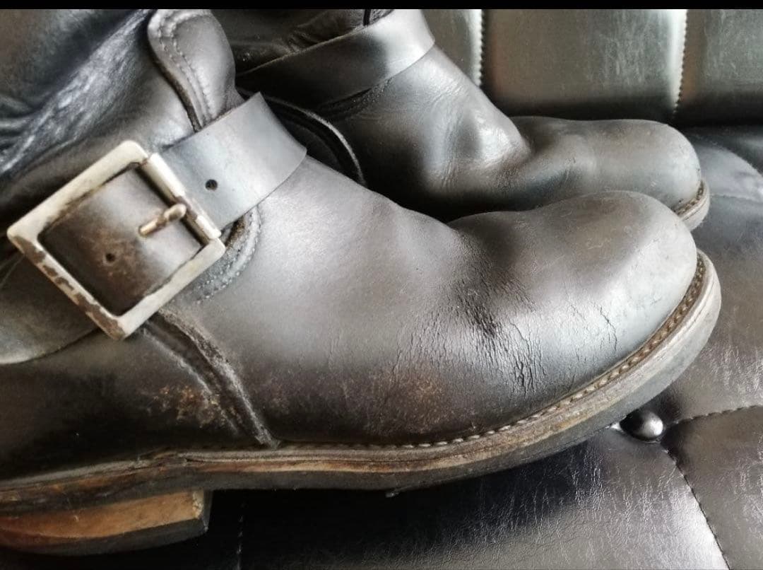 畑*様 RED WING 2268 PT91 8.5D 初期プリントタグ 茶芯?