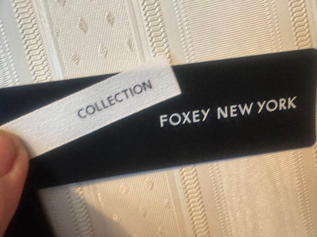 値下げしまーす！新品 未使用 フォクシー ブラック ワンピース タグ