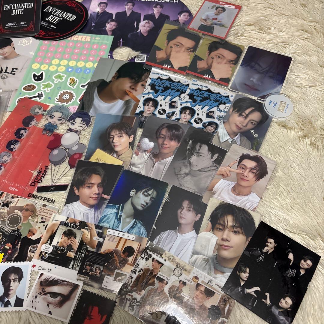 ENHYPEN JAY グッズ トレカ チラシ まとめ売り - メルカリ