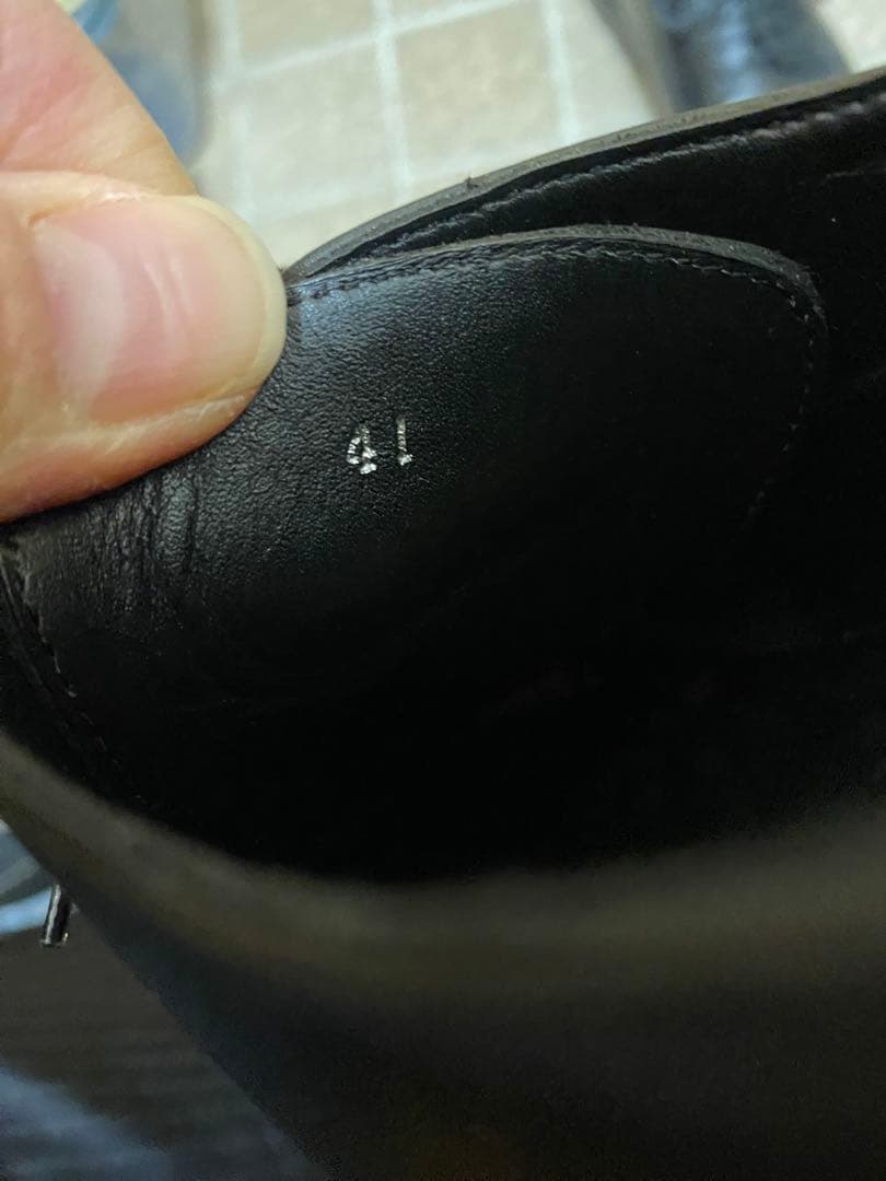 【美品】 クレマン Uチップ レザーシューズ フローダ 41 26.5cm