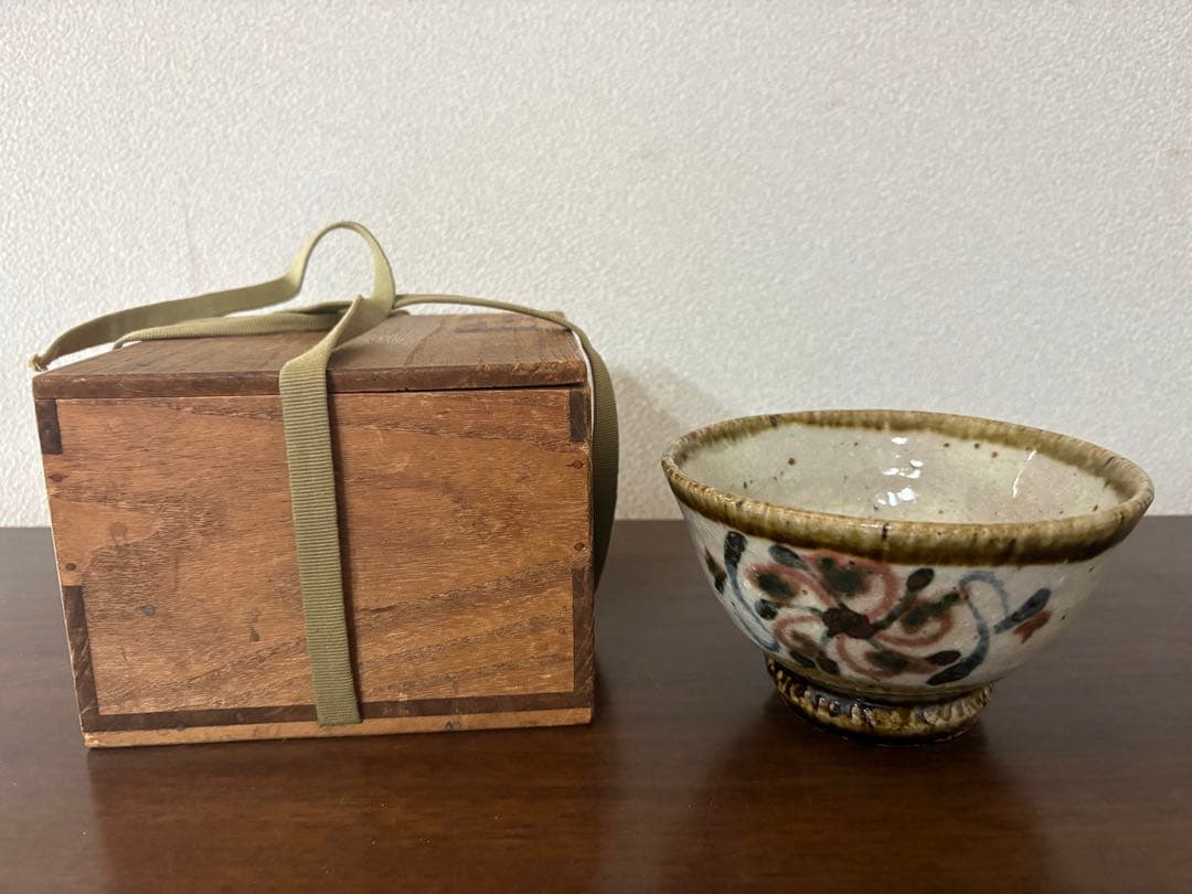 民藝美 溢れる 茶碗　河井武一？陶芸 陶器 民藝 工藝 骨董 和骨董 民藝美 溢れる 茶碗 河井武一？陶芸 陶器 民藝 工藝 骨董 和骨董