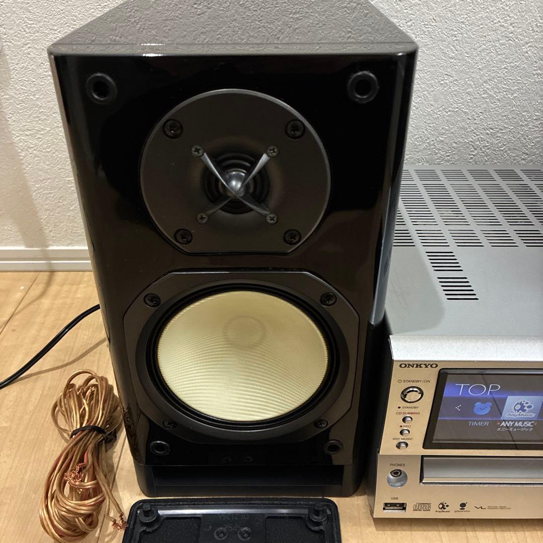 動作ok ONKYO BR-NX10 CD HDD ミニコンポ HDD80GB