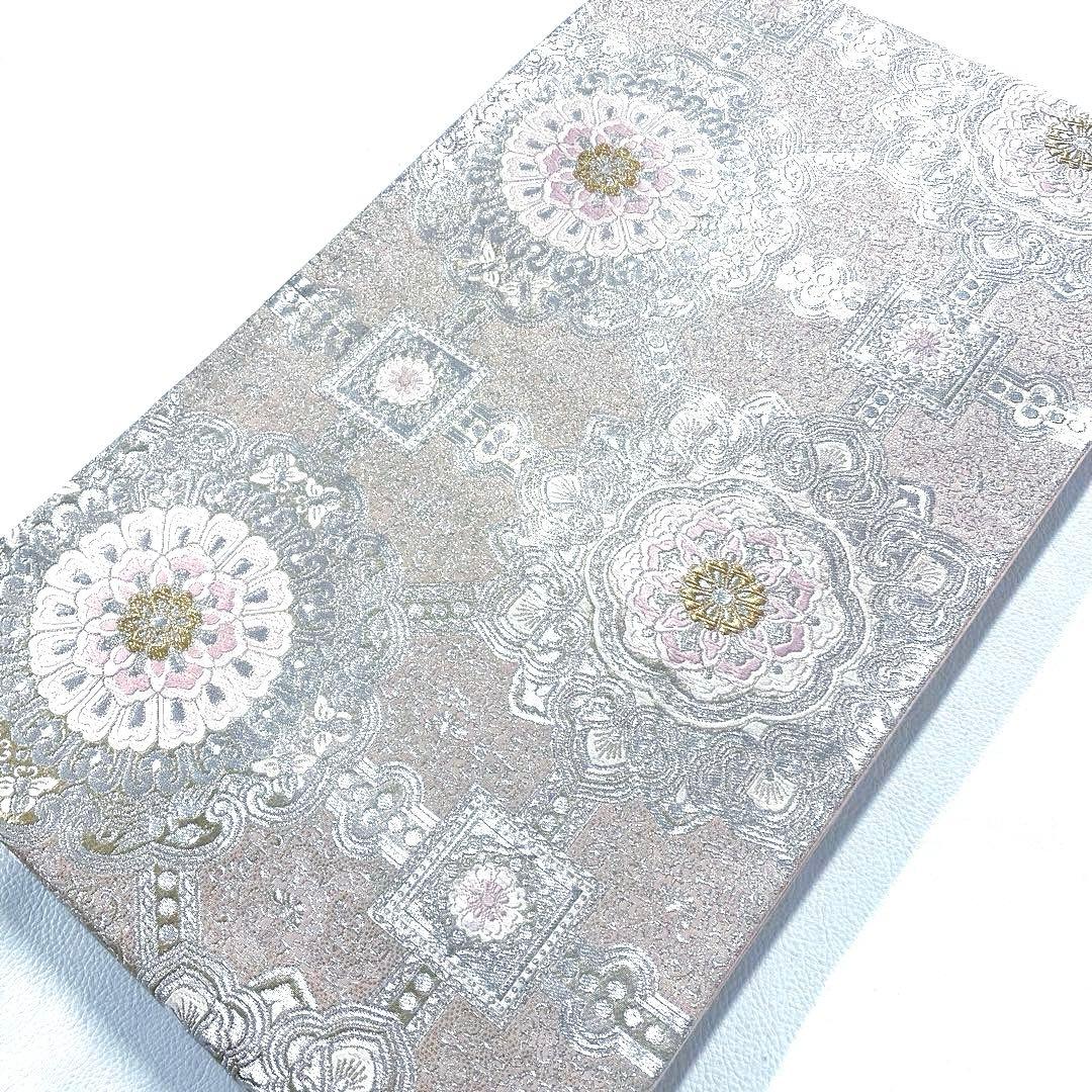 専用帯5895○服部織物謹製 丸榮謹製 高級 正絹 オリエント更紗 六通