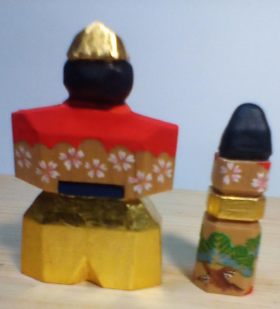 立雛(神雛)1.5号 奈良一刀彫(木彫) その2の通販｜beswd.com