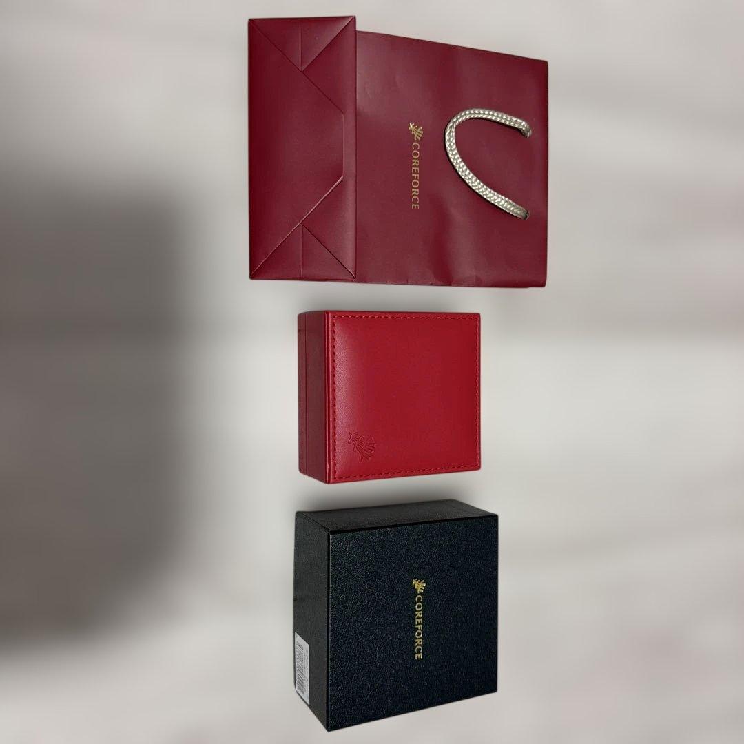 COREFORCE ブラックブレスレット 専用ケース付き 70cm - メルカリ