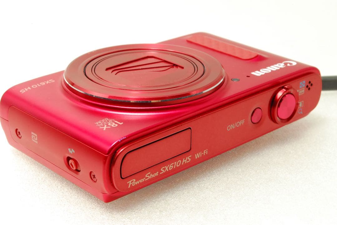Canon PowerShot SX610HS ❤️スマホ転送 動作確認済 レッド - メルカリ