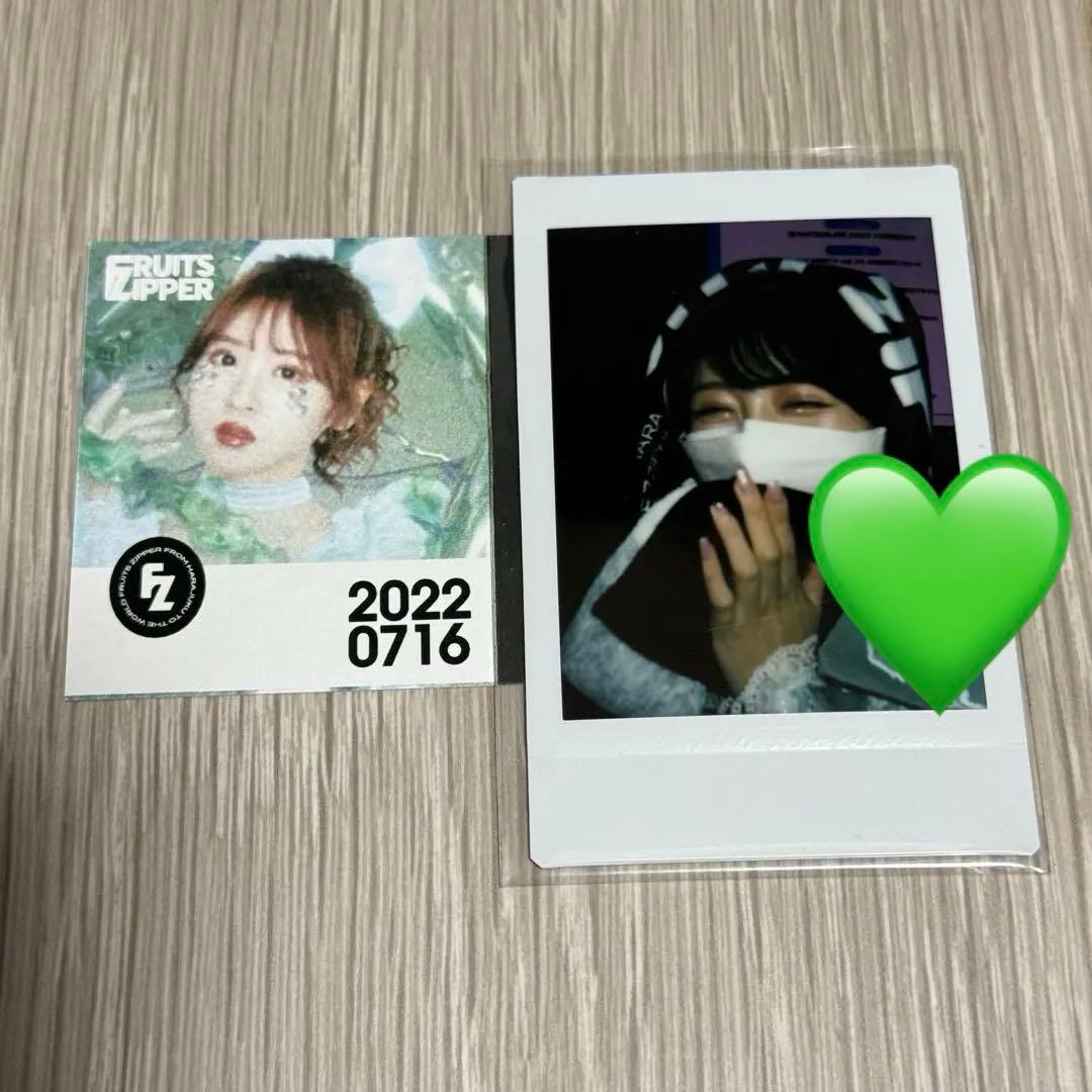 FRUITS ZIPPER 櫻井優衣 チェキ - メルカリ