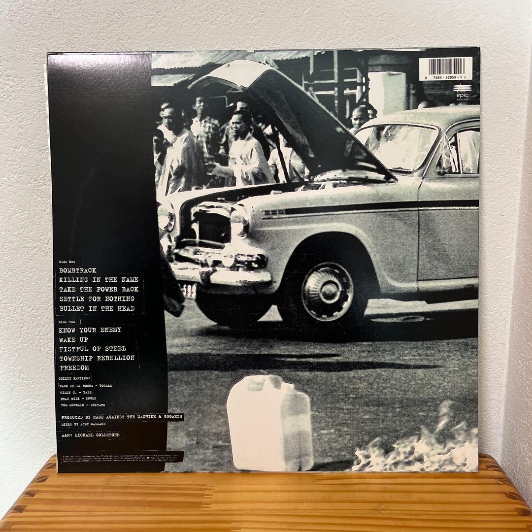 希少USオリジナル盤レコードRage Against the Machine - メルカリ