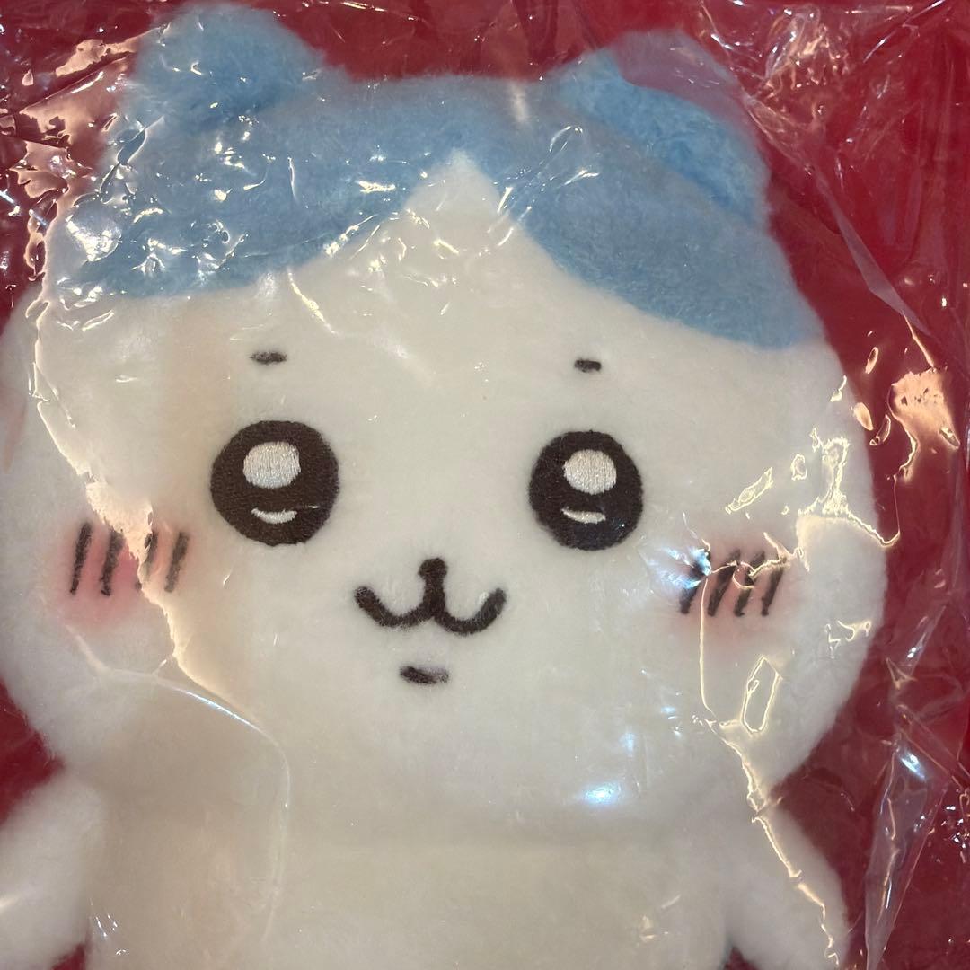 ちいかわ ほわほわぬいぐるみS 立ちポーズ ハチワレ - メルカリ