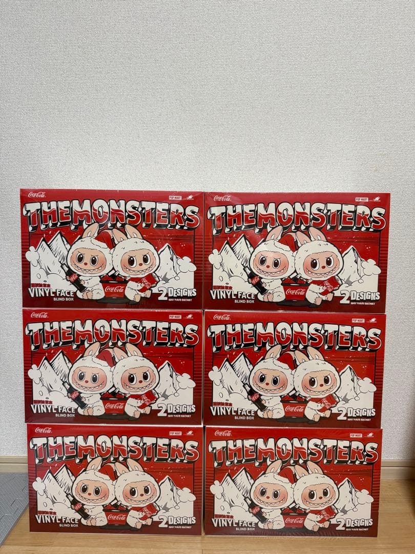 THE MONSTERS コカ・コーラ ぬいぐるみ【アソートボックス】 6箱