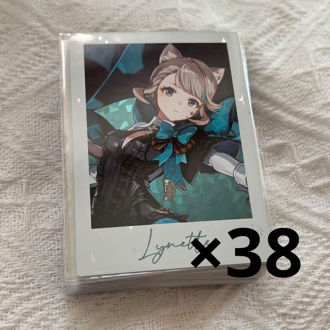 原神 リネット fesチェキ 38枚 原神fes チェキ - メルカリ