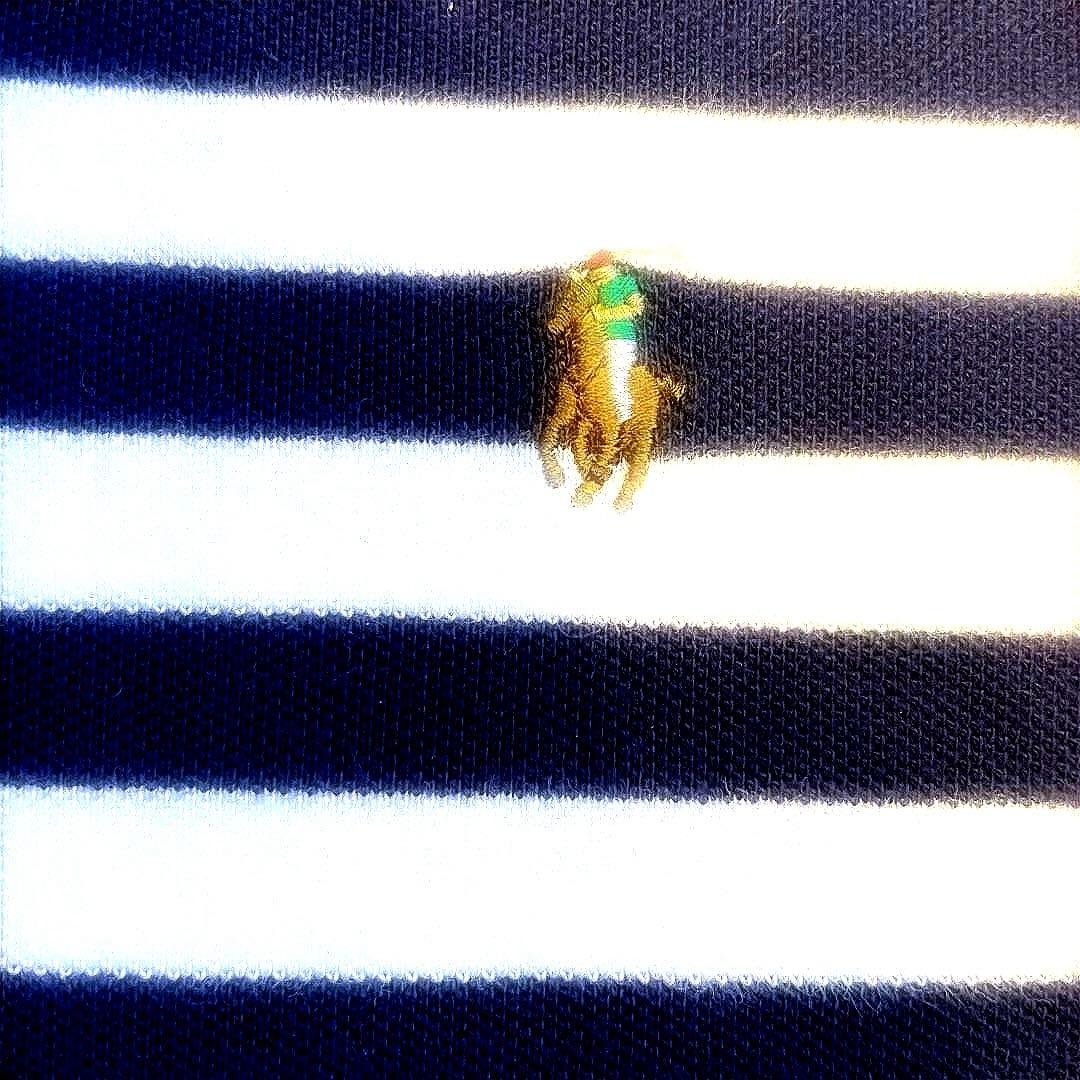 Polo Ralph Lauren ストライプポロシャツ XL - メルカリ