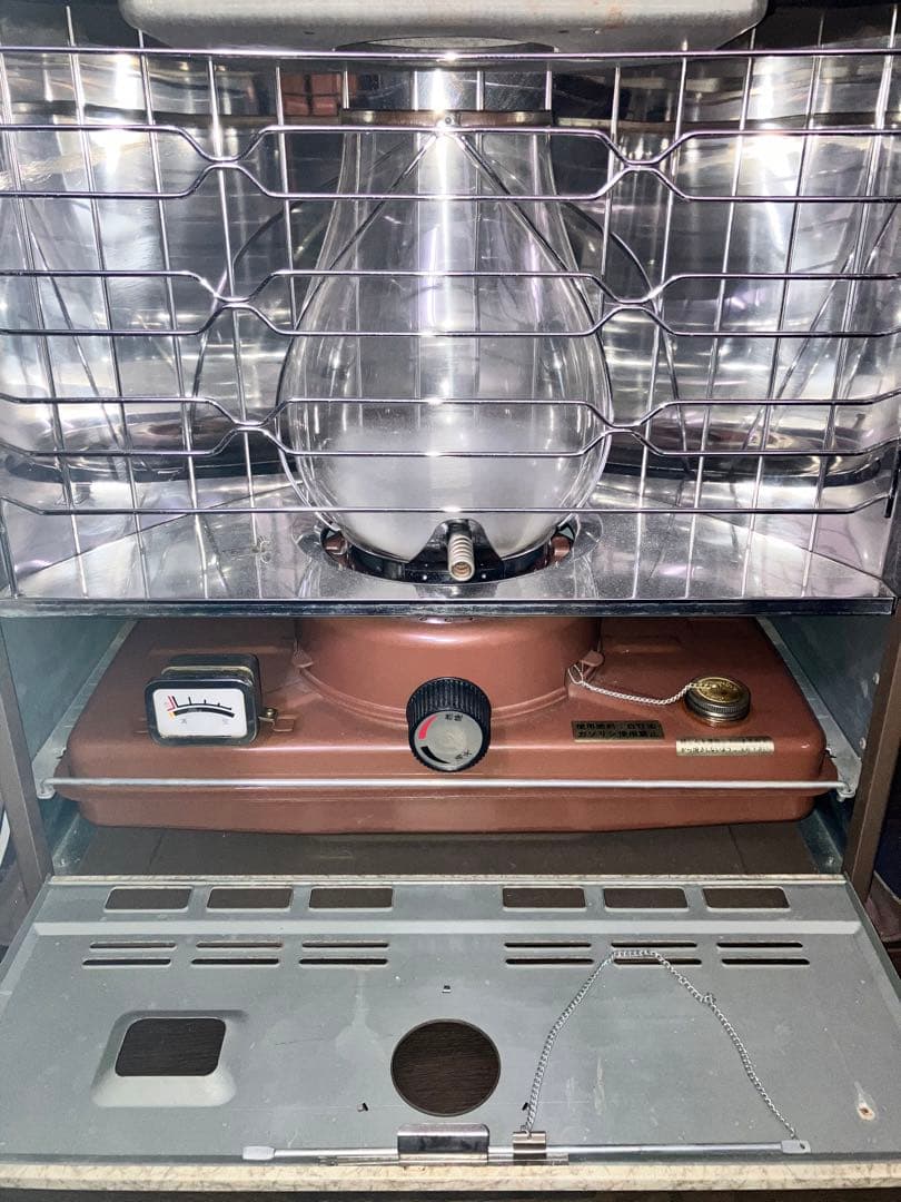 貴重☆美品ニッセン石油ストーブ 日本船燈FR-2昭和レトロ照明☆