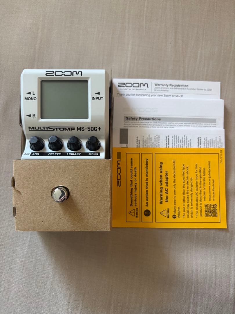 ZOOM MULTISTOMP MS-50G+ マルチエフェクター 楽天市場】ZOOM MS-50G+ MultiStomp エフェクター マルチストンプ