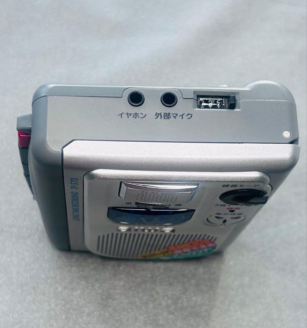 aiwa ポータブルカセットプレーヤー TP-570 - メルカリ