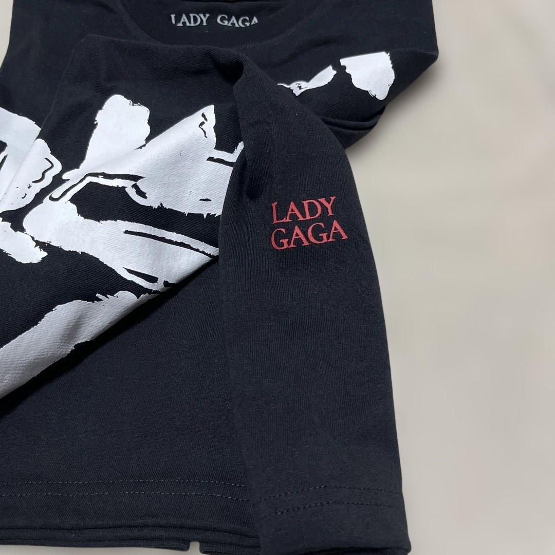 レディガガLady Gaga、TシャツMサイズ 黒東京ドーム1/30 - メルカリ