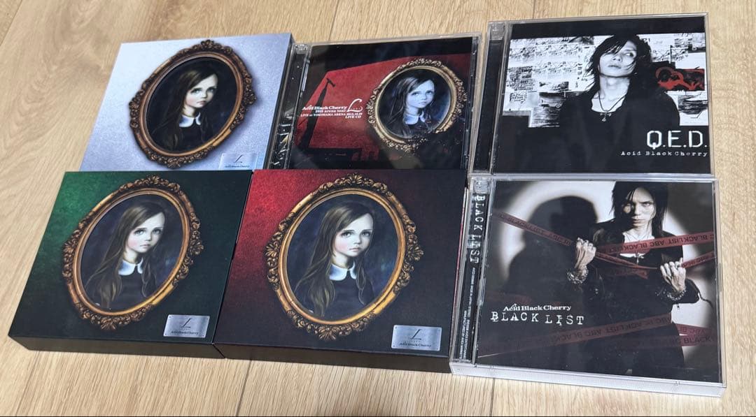 Acid Black Cherry L 4種類BlACK LIST Q.E.D. Acid Black Cherry（アシッドブラックチェリー）／Q.E.D. （バンド