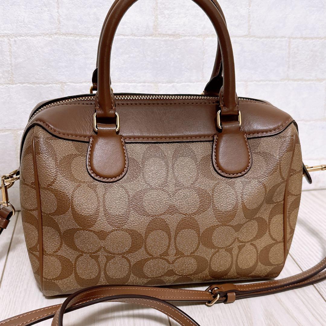 《ほぼ未使用》COACH(コーチ)2wayバッグ シグネチャー