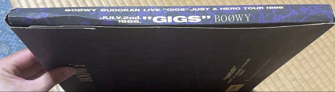 邦楽 G_vocallBOOWYGIGSJUSTA HERO tourCD