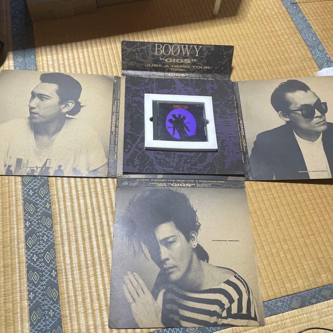 邦楽 G_vocallBOOWYGIGSJUSTA HERO tourCD