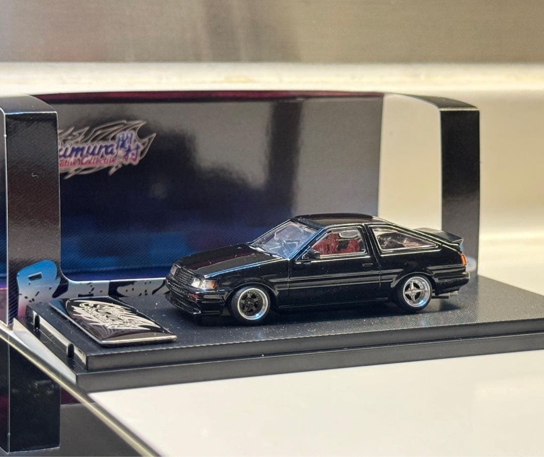 1/64 TRD 風 トヨタAE86 Levin 改 Work CR01 - メルカリ