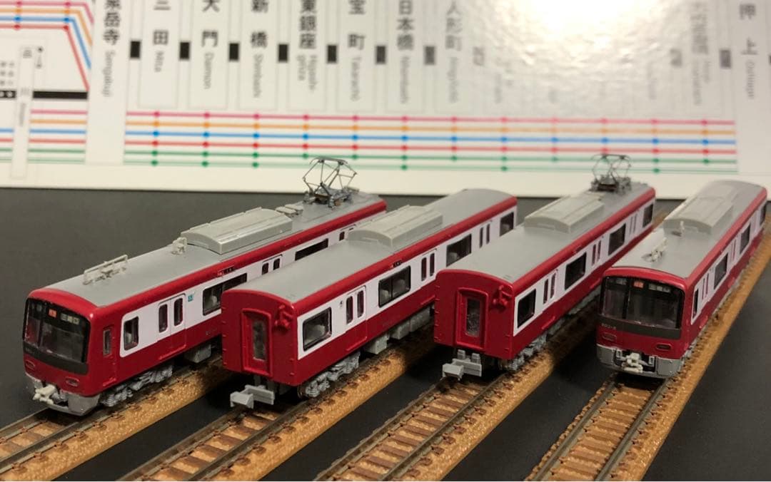 管理番号1691 京急 新600形（ガンメタリック）Nゲージ塗装済キット 京急新1000形の製品一覧（1ページ目）｜Nゲージ鉄道模型のグリーンマックス