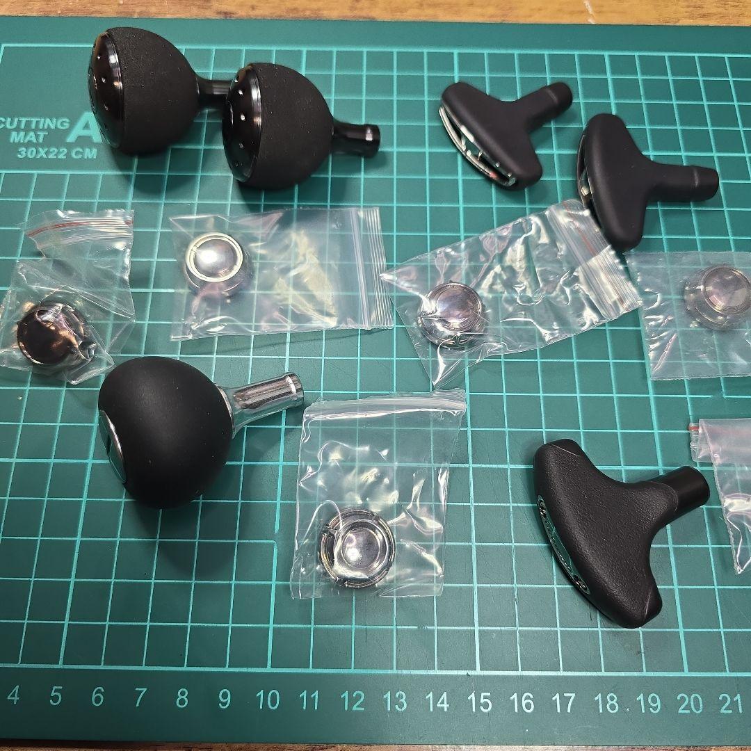 シマノ 純正ハンドルノブ7点まとめ売り 20ツインパワー等 3000〜5000番