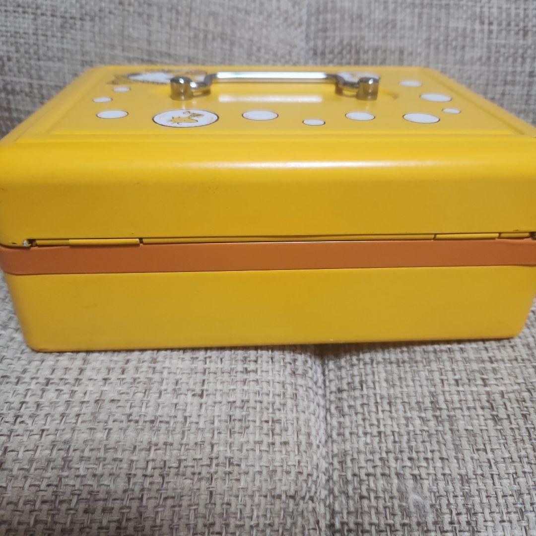 SNOOPY スヌーピー 手提げ金庫 キャッシュボックス レトロ 激レア