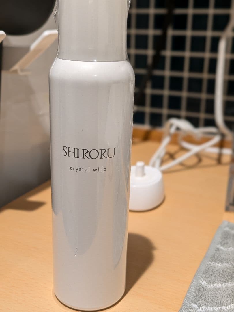 SIRORU クリスタルホイップ 120g SHIRORU シロル クリスタルホイップ 120g クリスタルホイップブラック