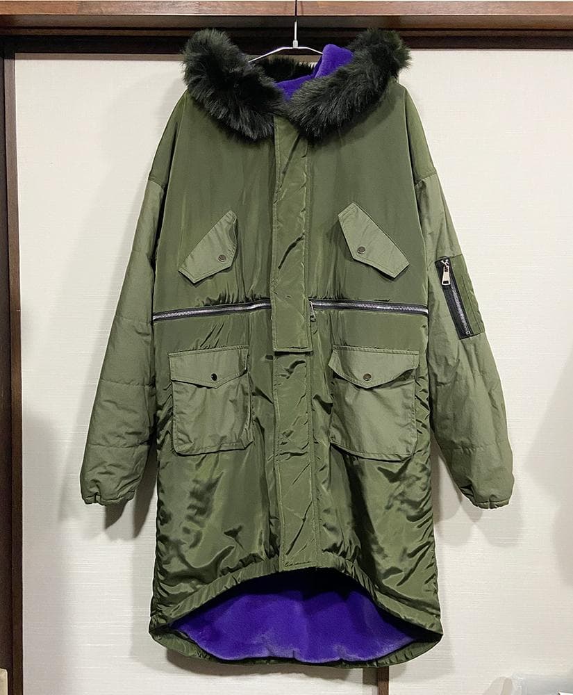 PAMEO POSE 2way Mix Mods Coat パメオポーズ - メルカリ