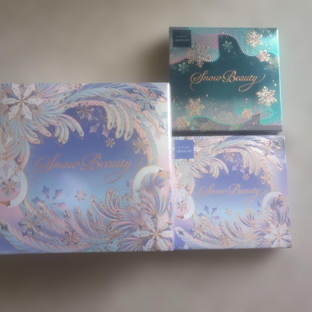 スノービューティー2024＆2025 本体＋ハンドクリーム＋パフ＋