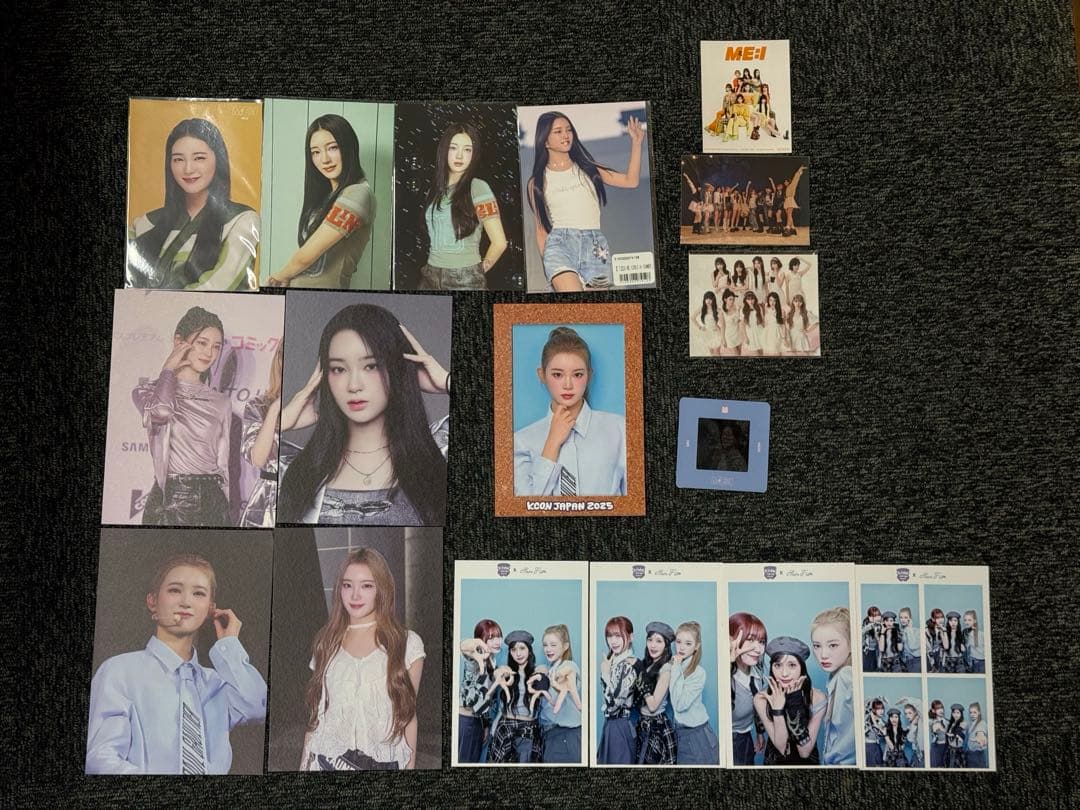 ME:I 櫻井美羽 トレカ 生写真 グッズ 缶バッジ KCON ポストカード