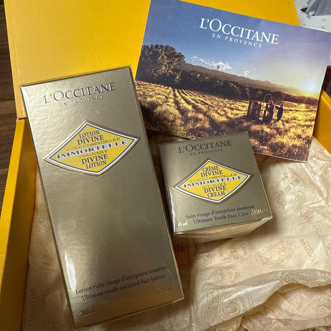 L'OCCITANE ディヴァインローション クリーム イモーテルディヴァインローション(ロクシタン)の通販・口コミ