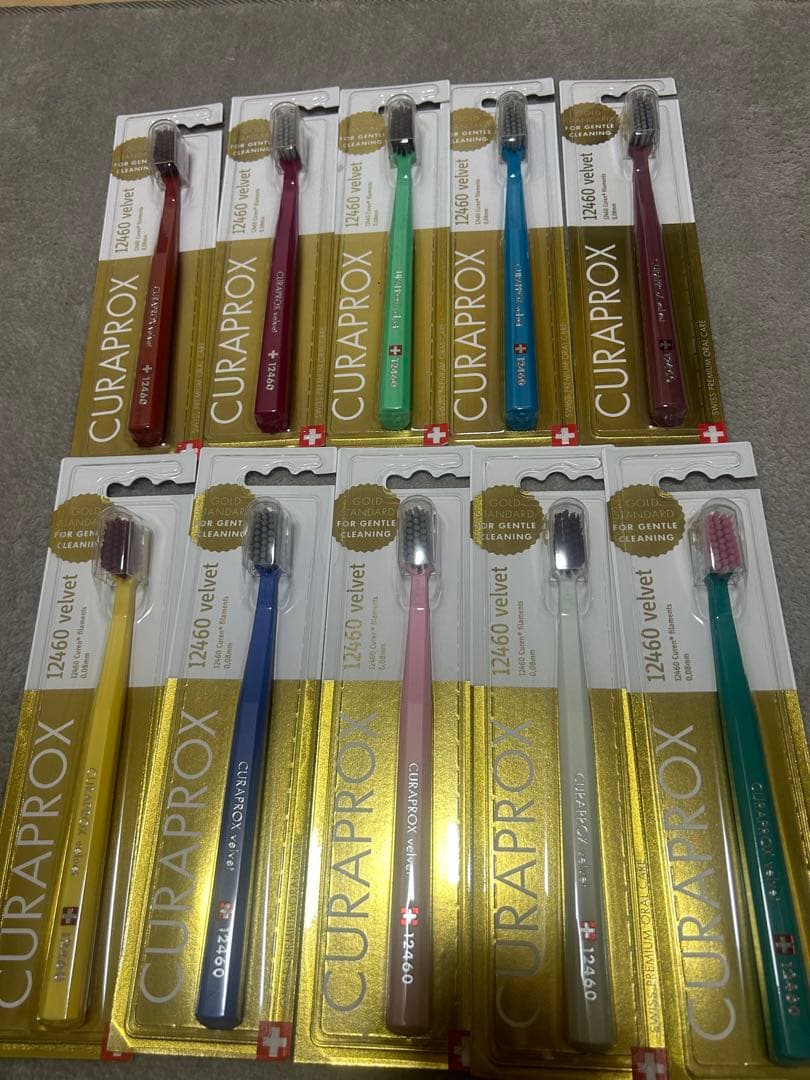CURAPROX クラプロックス 歯ブラシ CS12460 velvet 10本 楽天市場】CURAPROX クラプロックス 歯ブラシ CS12460 velvet