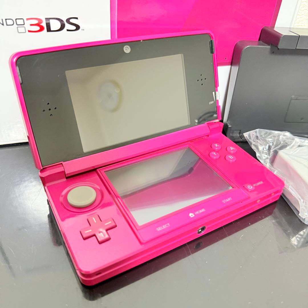 付属品完備✨】Nintendo 3DS グロスピンク 本体 - メルカリ