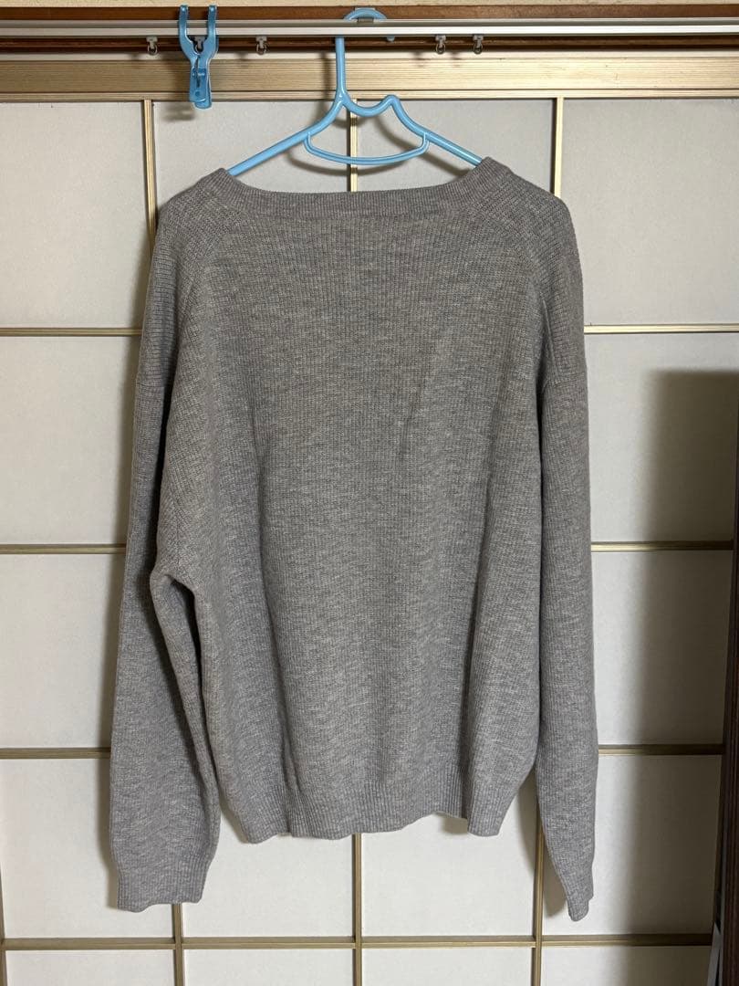 新品crepuscule(クレプスキュール) V neck p/o \"GRAY\"