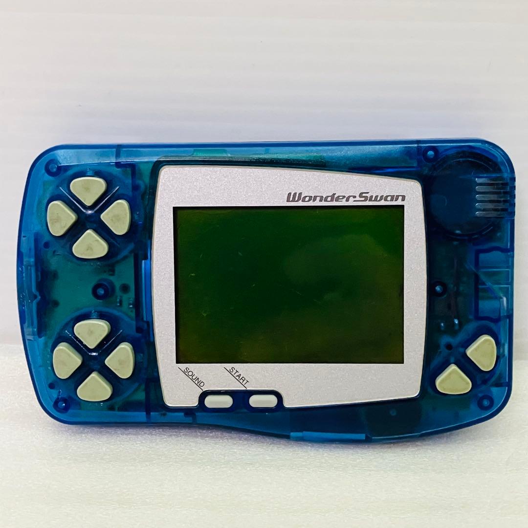 ジャンク 初代 ワンダースワンハード ワンダースワン本体 スケルトン 2
