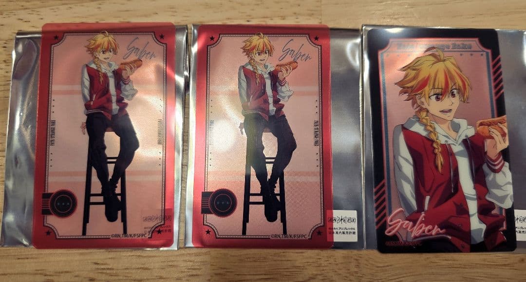 fate/strange fake cafe リチャード1世 缶バッジ カード