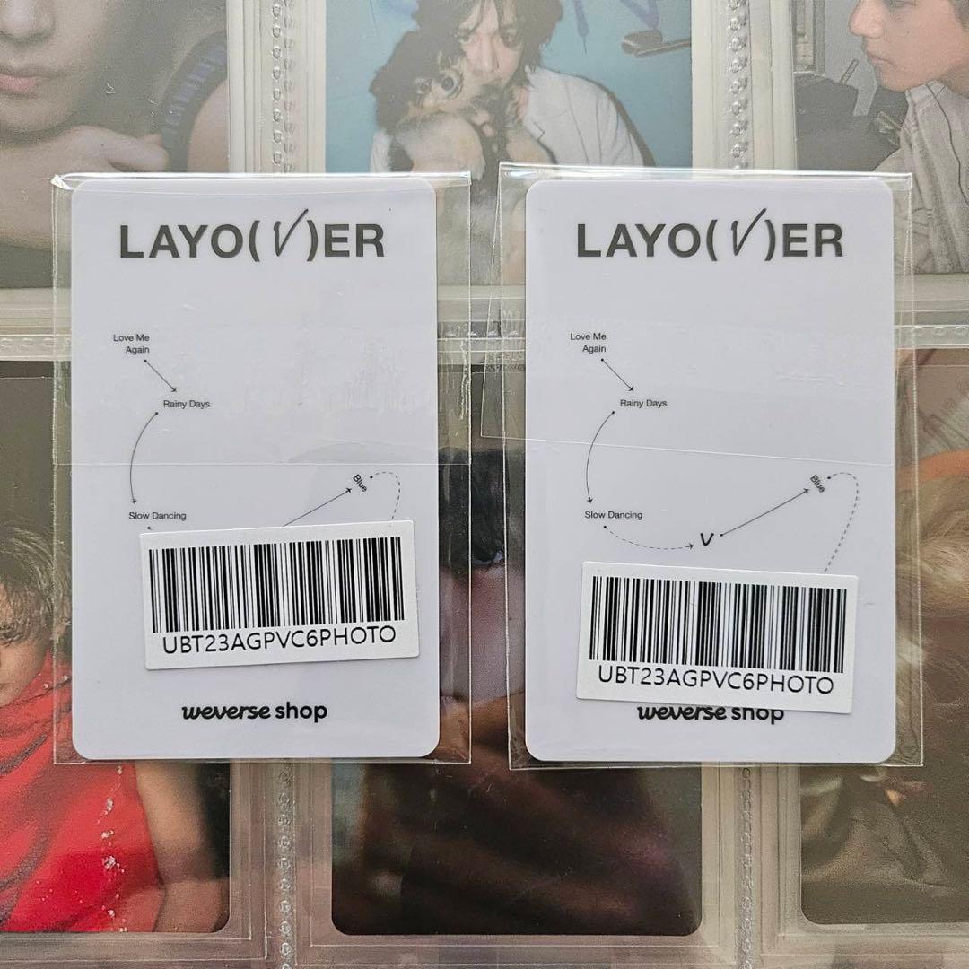 2種セット Weverse特典 BTS V Layover 未公開PVCトレカ - メルカリ