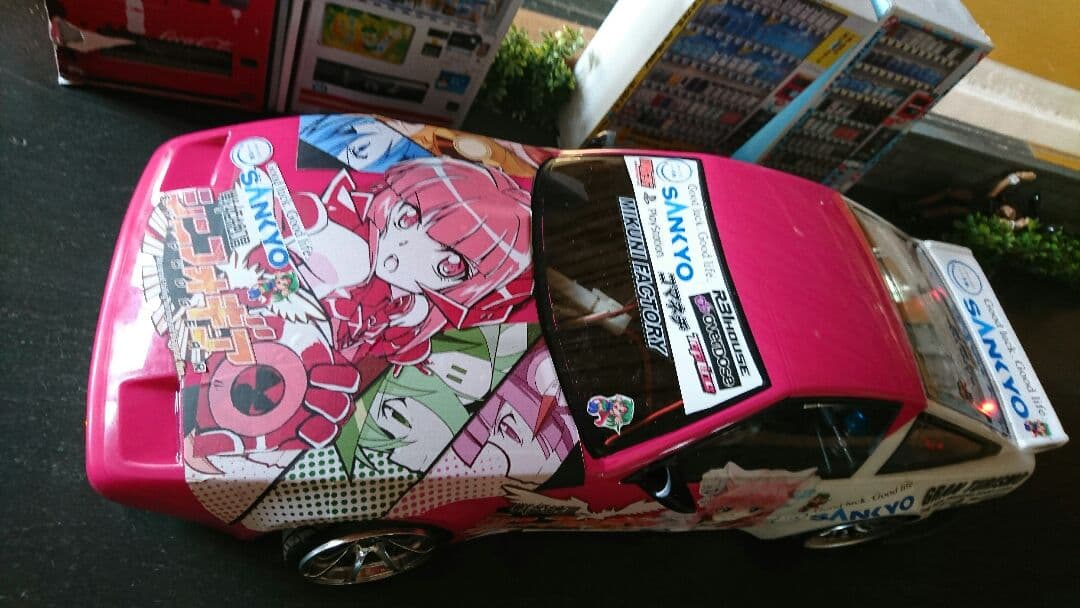 お手軽痛車ステッカーシート製作依頼ページ ラジコン ドリパケ yd-2