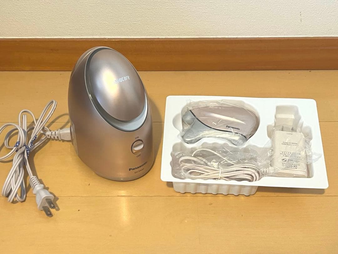 パナソニック スチーマーナノケア&美顔器温感かっさ ゴールド EH