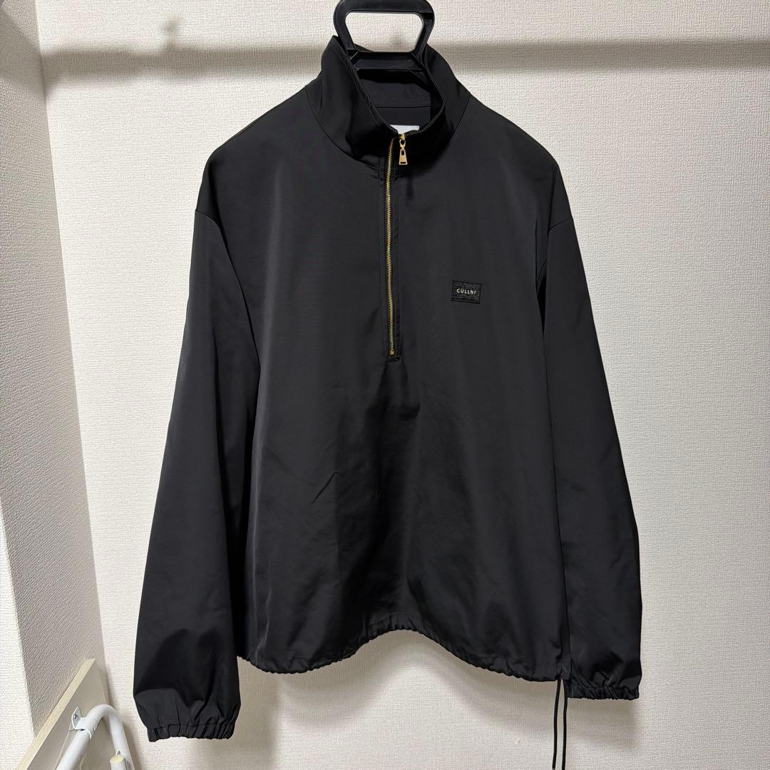 CULLNI ハーフジップ ナイロンジャケット ブラック SIZE 2