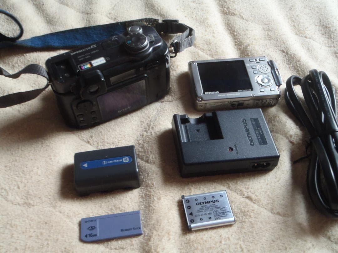 ❤️動作品オリンパス μ770SWなど2台セット❤️今は、バッテリー付き