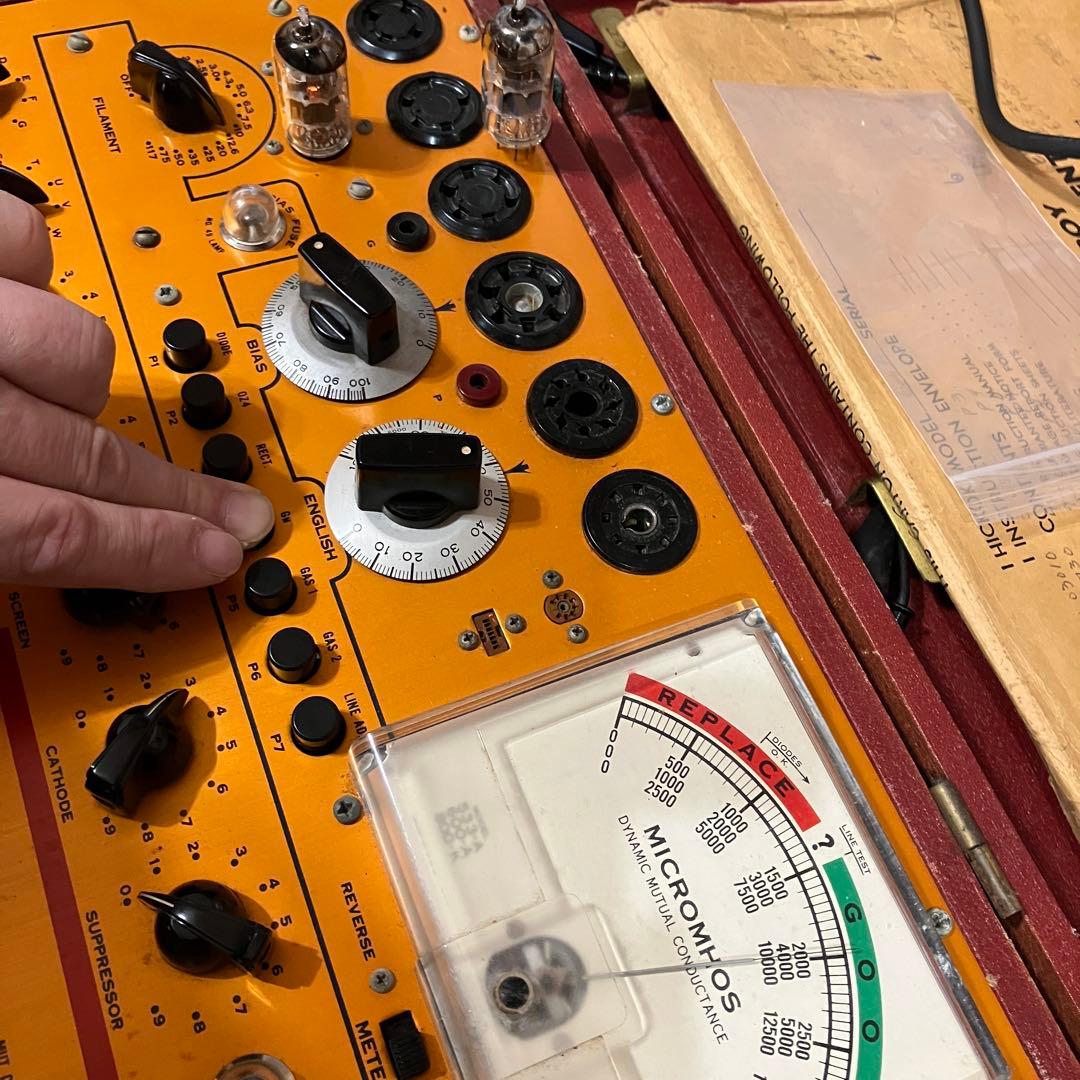 TESLA ECC83 NOS 真空管 旧チェコスロバキア製 2本セット -1