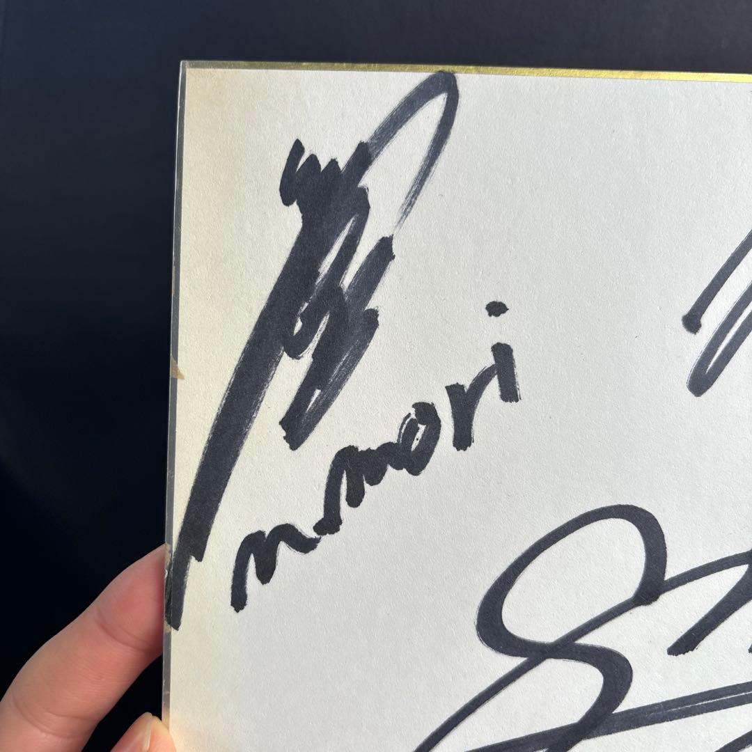 SMAP 6人 （香取、木村、草薙、森、中居、稲垣）直筆サイン色紙 - メルカリ