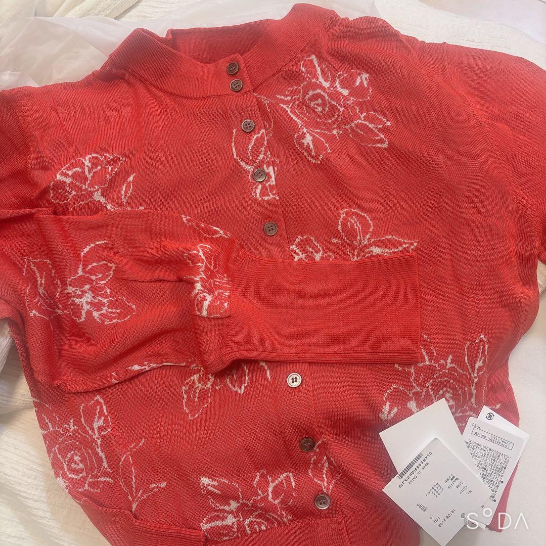 CLANE THIN FLOWER W FACE CARDIGAN 田中みな実 - メルカリ